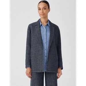 Eileen Fisher Denim Blue Blazer
